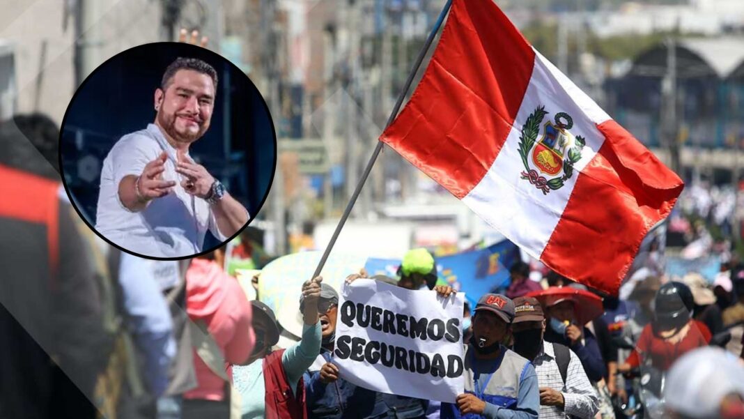 ¡Basta de violencia! Miles marcharán este 21 de marzo por seguridad y justicia tras crimen de Paul Flores. Foto: Composición R365.