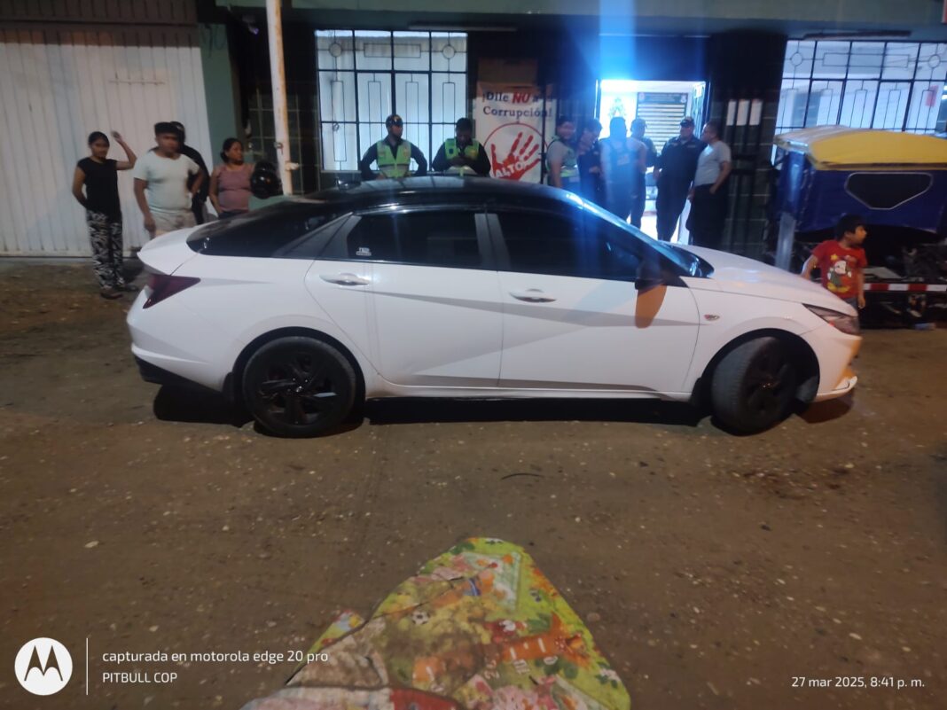 Policía detiene a sospechoso de extorsión a avícola en el distrito de La Unión. Foto: Difusión.