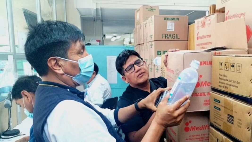 Gobierno suspende producción de suero de Medifarma