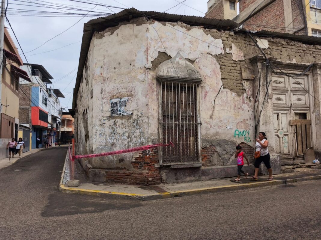 Casonas de Piura en riesgo de colapso por falta de financiamiento, advierte decano del Colegio de Arquitectos. Foto: Difusión.