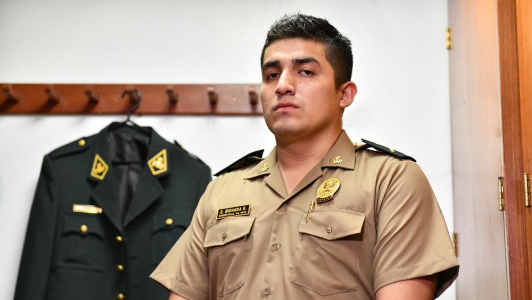 “Mi intervención fue totalmente legítima”: suboficial Elvis Miranda tras ser absuelto por abatir a un presunto delincuente. Foto: PNP.