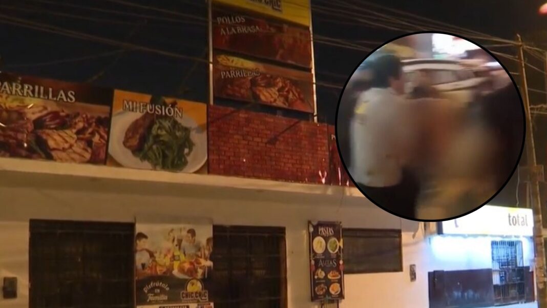 Lima: extorsionadores acaban con la vida de comensal dentro de pollería cuando se encontraba con su familia. Foto: Difusión.