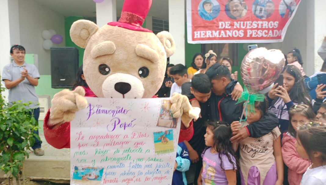 “Hemos vuelto a nacer”: tres pescadores regresan a Piura tras 55 días perdidos en altamar. Foto: Reporteros 365/ Guisella Lachira.