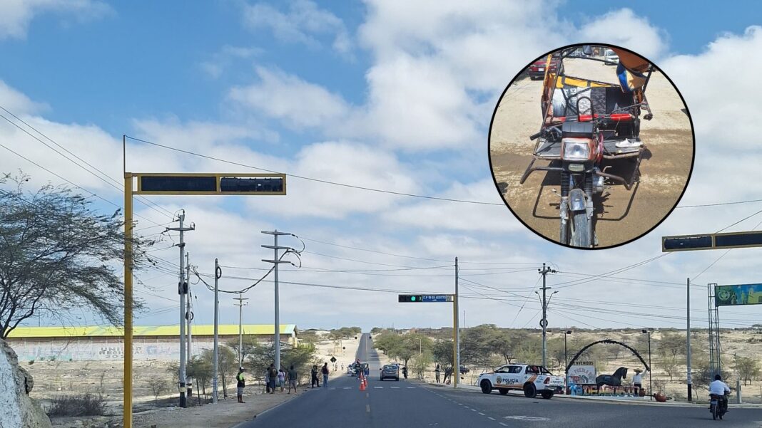 Mototaxista pierde la vida tras ser embestido por vehículo que fugó en La Unión. Foto: Composición Reporteros 365.