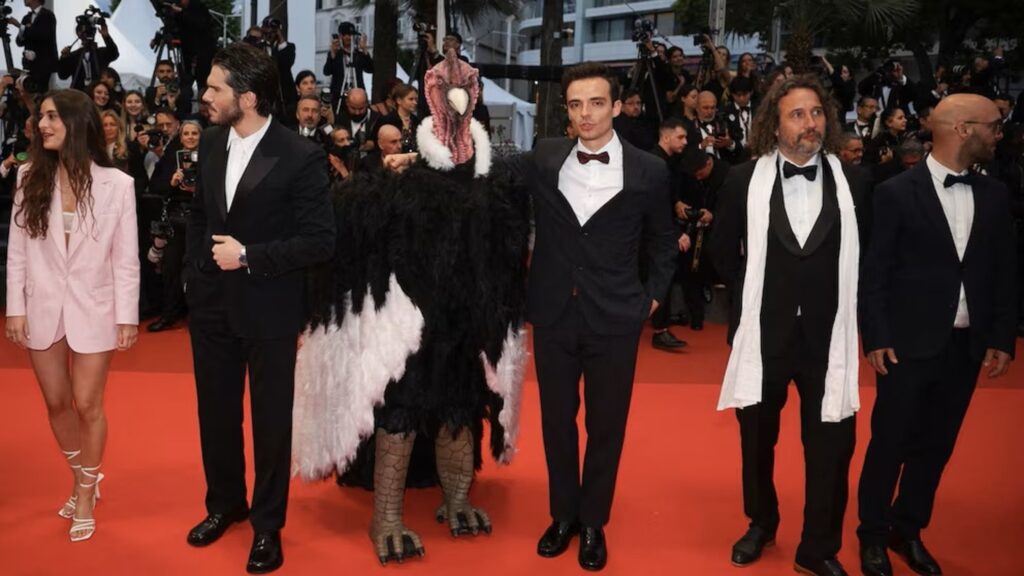 El cóndor andino fue la estrella en el festival de Cannes. Foto: Difusión.
