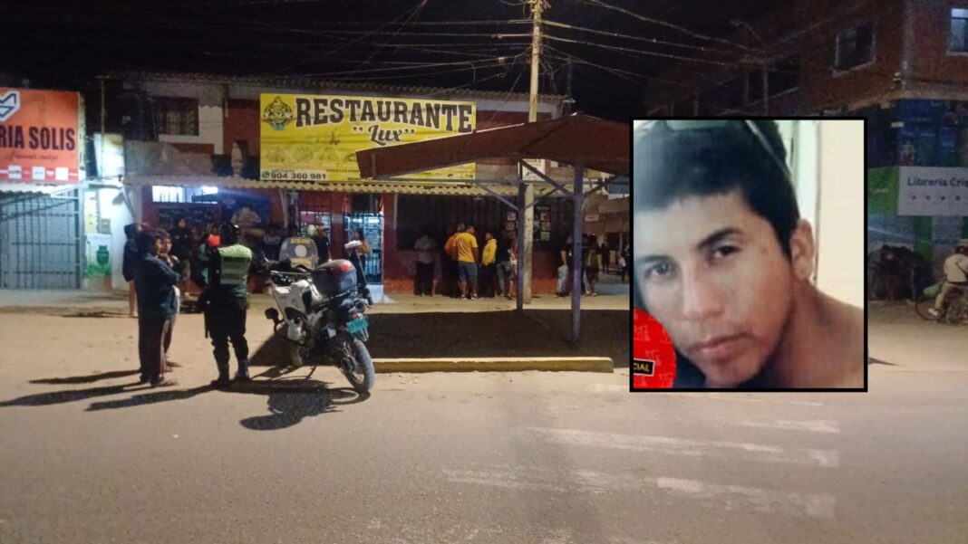 Talara: un mototaxista es víctima de sicariato en plena vía pública. Foto: Composición Reporteros 365.