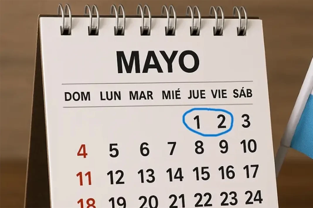 ¿Este viernes 2 de mayo es feriado? Conoce lo que establece la norma. Foto: Difusión.