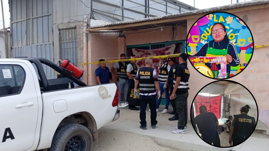 Tragedia en Sechura: docente es asesinada por su pareja y luego este se quita la vida. Foto: Composición Reporteros 365.