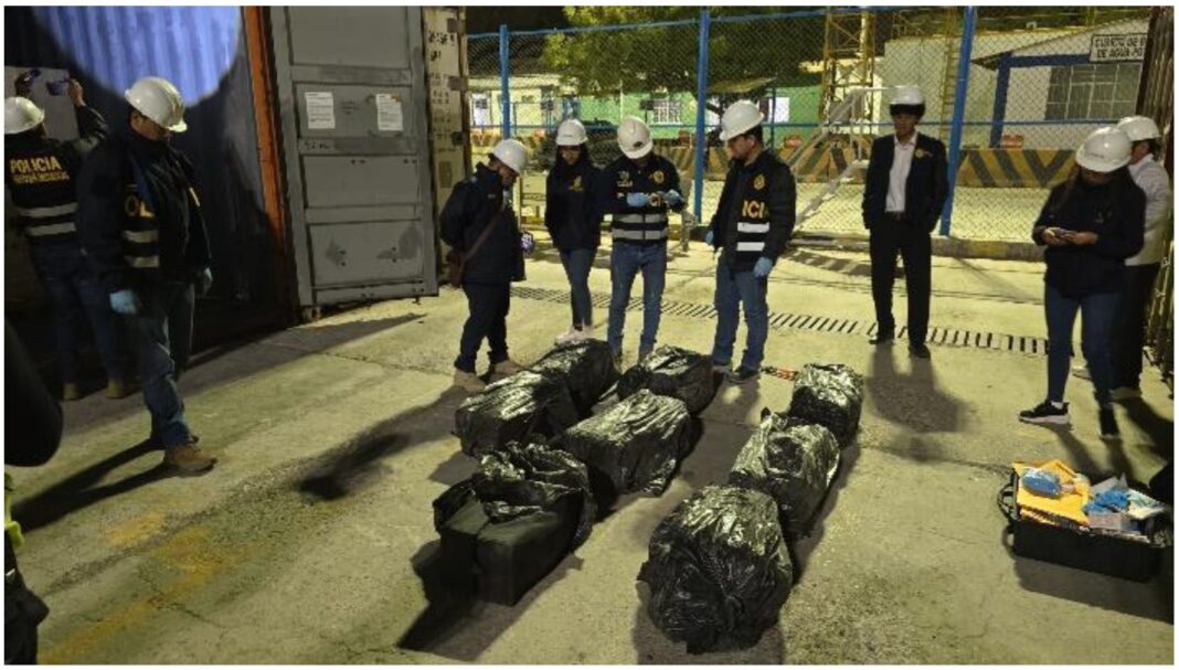Cocaína con destino a Valencia: incautan más de 258 kilos en puerto de Paita
