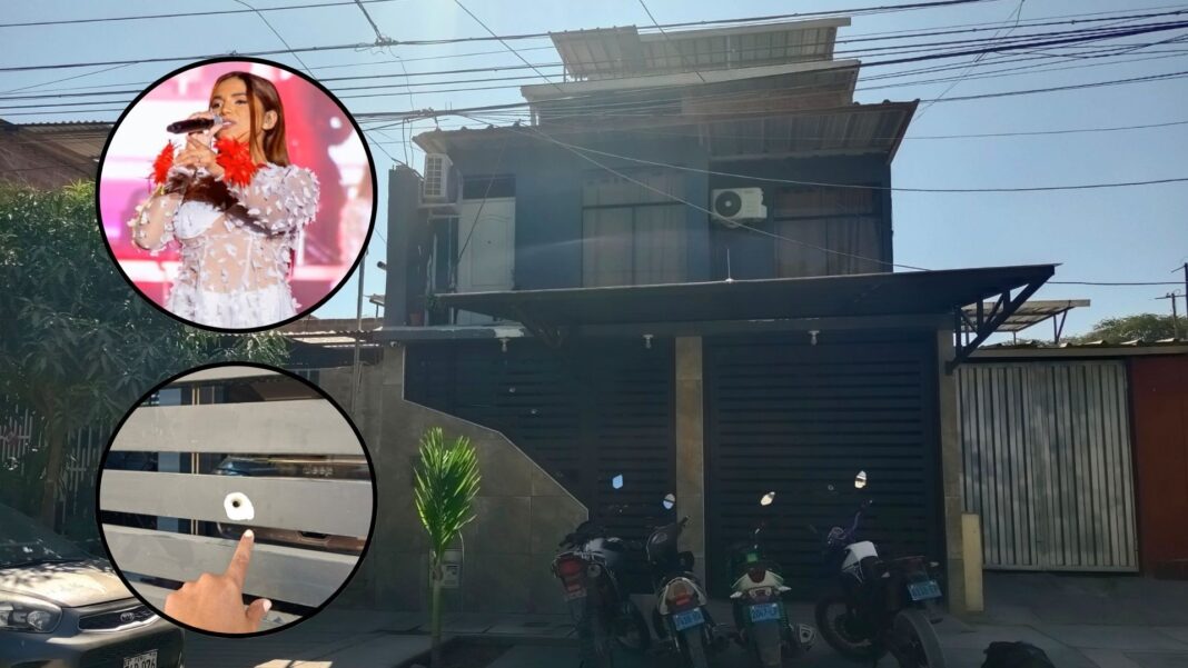 ¡Ni la cumbia se salva! Extorsionadores disparan contra vivienda de Susana Alvarado, cantante de Corazón Serrano. Foto: Composición Reporteros 365.