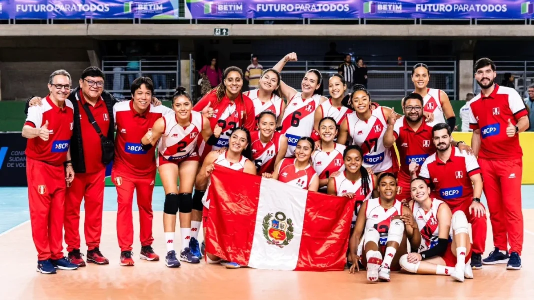 Perú ganó medalla de plata en la Copa América de Vóley 2025. Foto: Difusión.