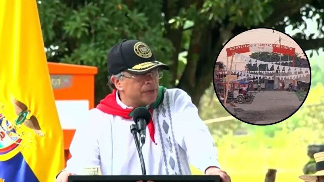 Gustavo Petro: “Colombia no reconoce la soberanía de Perú sobre la isla Santa Rosa”. Foto: Composición R365.