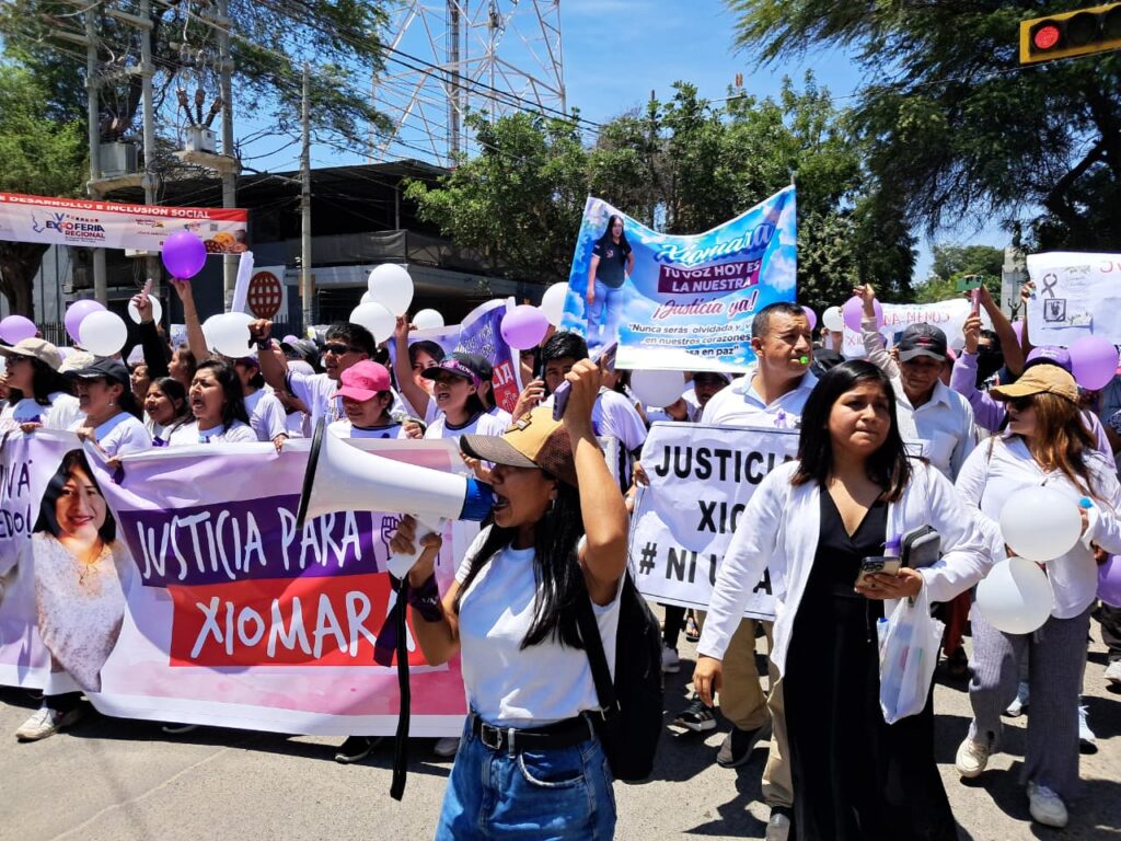 Justicia para Xiomara, exigió una multitud de piuranos este viernes 29 de agosto.