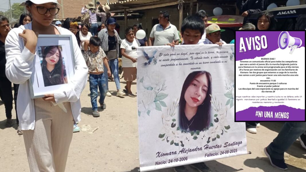 ¡JUSTICIA PARA XIOMARA! Piura alista marcha para exigir cadena perpetua contra el acusado de su muerte. Foto: Reporteros 365.