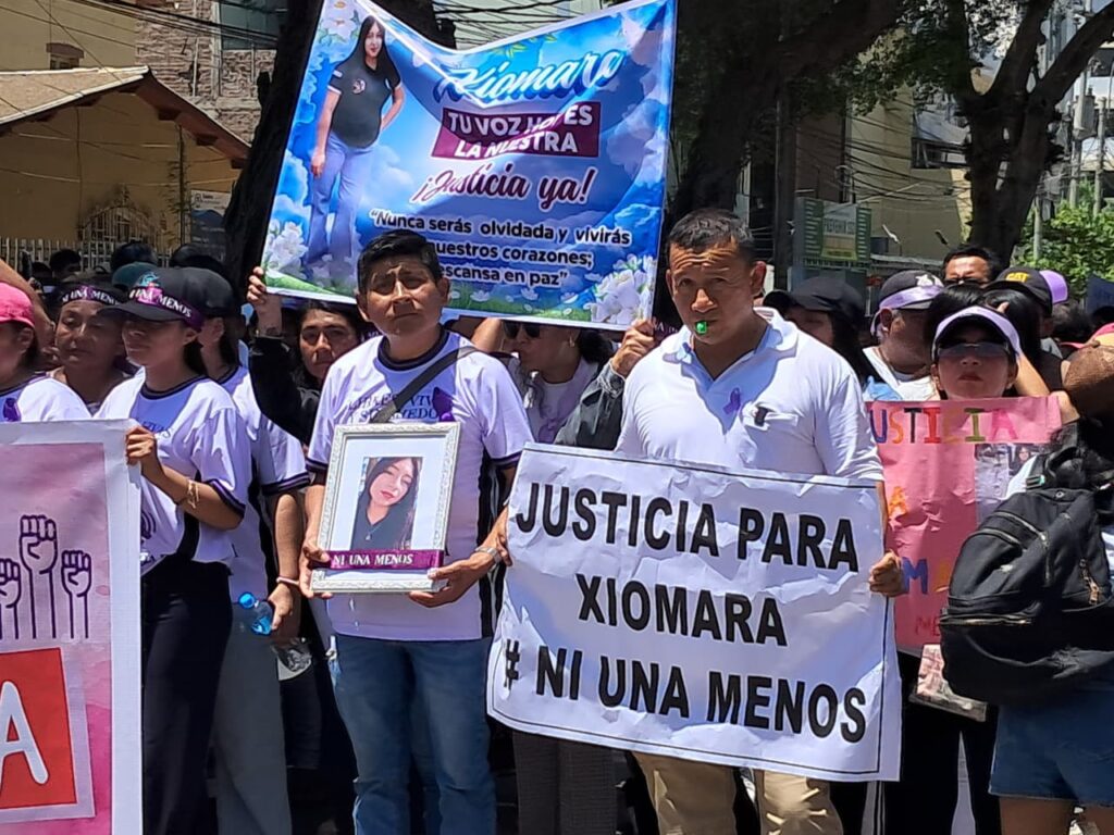 Más de 1,500 voces claman justicia por Xiomara Huertas y piden cadena perpetua para el acusado del crimen. Foto: Reporteros 365.