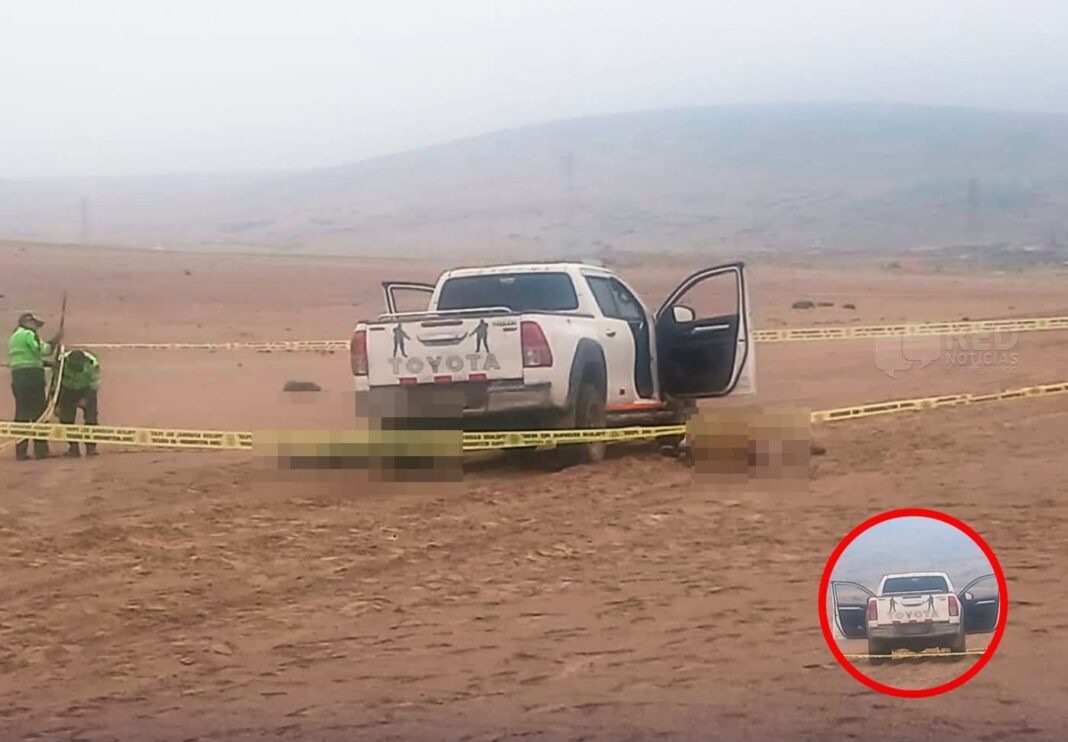 Masacre en Cañete: cuatro hombres son asesinados en presunto ajuste de cuentas por tráfico de terrenos. Foto: Difusión.