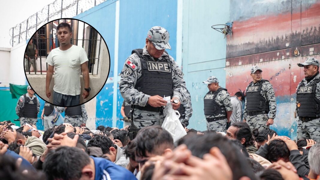 Desde el penal de Piura, reo dirigía extorsión a director de colegio en Trujillo. Foto: Composición R365.