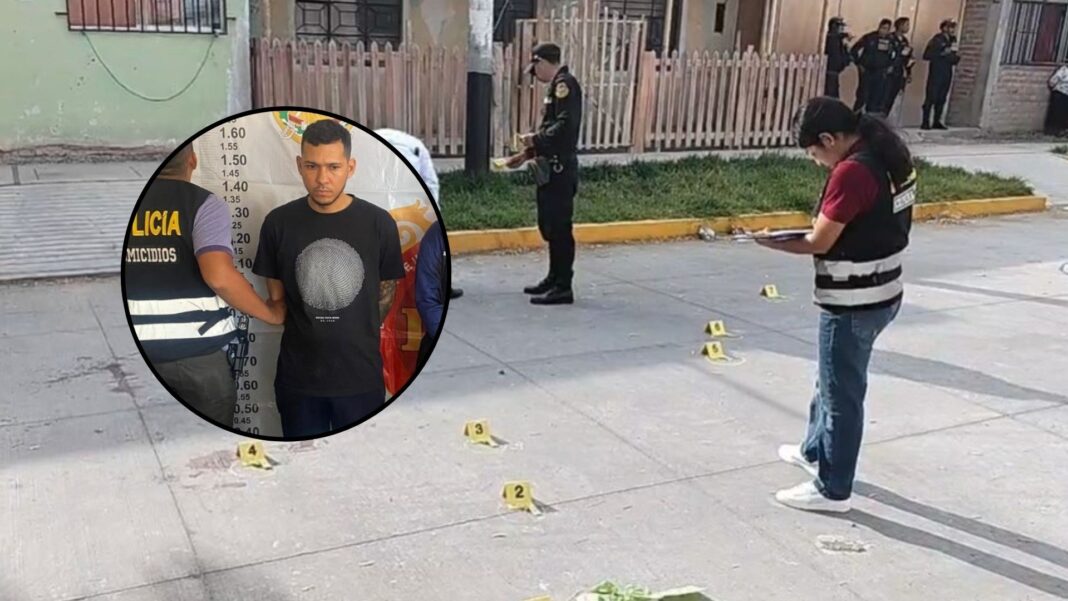 Cae sicario venezolano implicado en triple homicidio de amigos en A.H. Nueva Esperanza. Foto: Composición Reporteros 365.