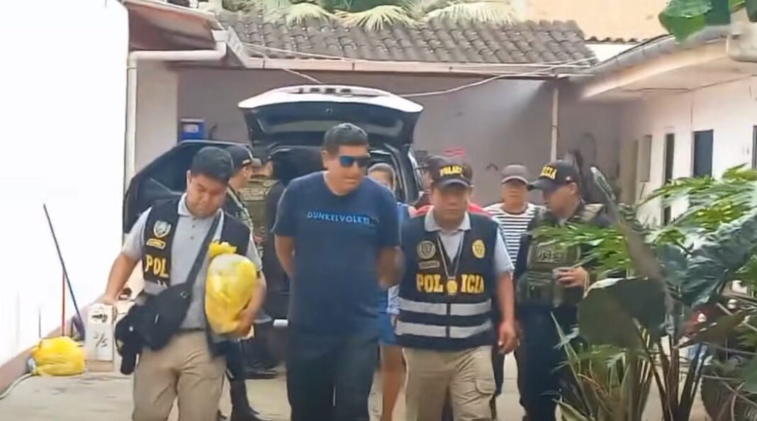 Detienen a nueve policías y siete civiles vinculados a la red criminal ‘Los Piratas’ en San Martín. Foto: Difusión.