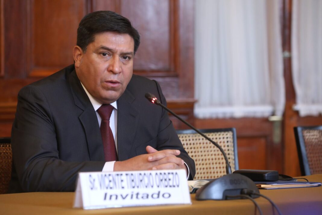 “Policía que esté al margen de la ley será expulsado”: ministro Vicente Tiburcio anuncia reforma total en la PNP. Foto: Difusión.