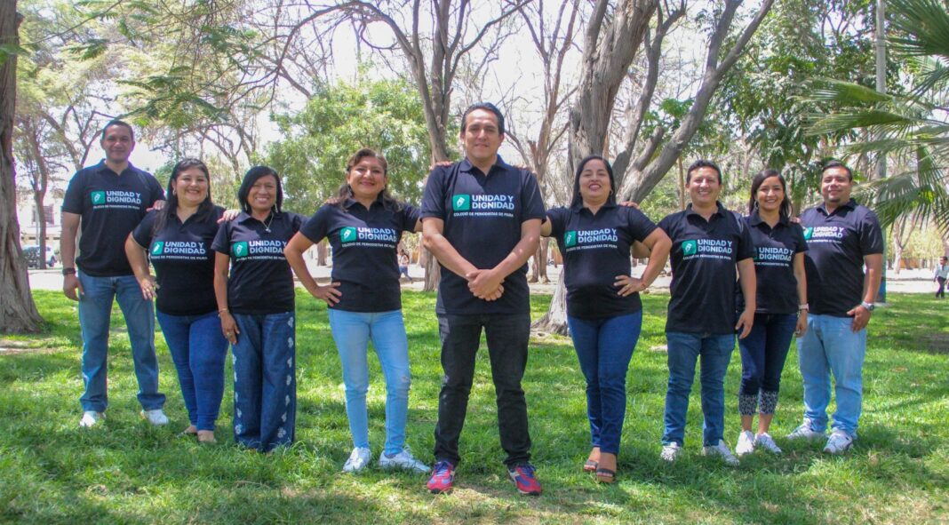 César Flores lidera la lista “Unidad y Dignidad” para dirigir el Colegio de Periodistas de Piura. Foto: Difusión.