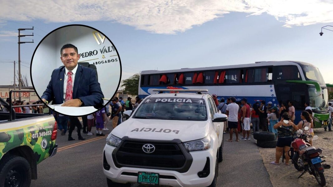 Cuatro integrantes de una familia mueren en trágico accidente en la Vía de Evitamiento en Castilla. Foto: Composición.