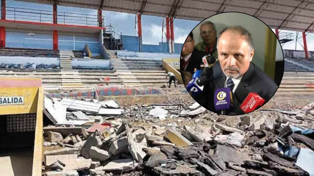 Contralor César Aguilar advierte grave falla de planificación y gestión pública tras obras paralizadas. Foto: Composición.