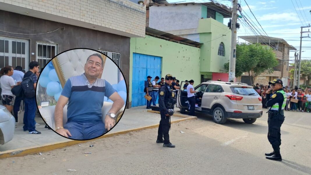 Piura: asesinan a docente frente a su colegio y en el día del cumpleaños de su madre. Foto: Composición Reporteros 365.