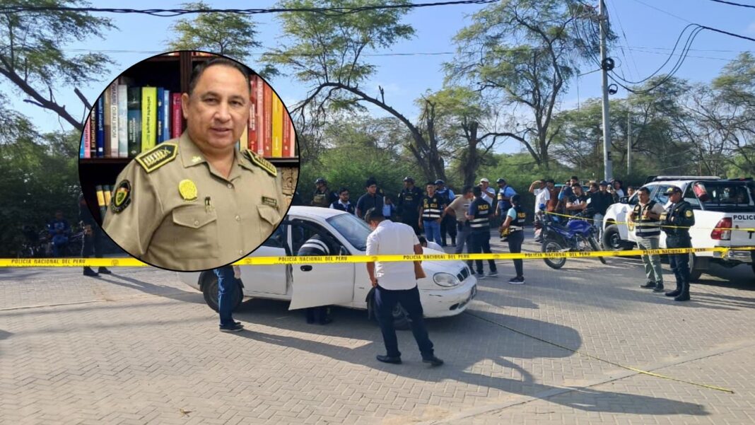 General Daniel Jares confirma avances en el caso Percy Ipanaqué y no descarta organización criminal detrás de crimen. Foto: Composición.