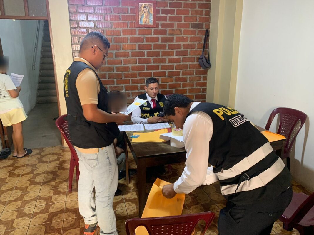 Piura: allanan viviendas de presuntos integrantes de “Los Ilustres de Piura
