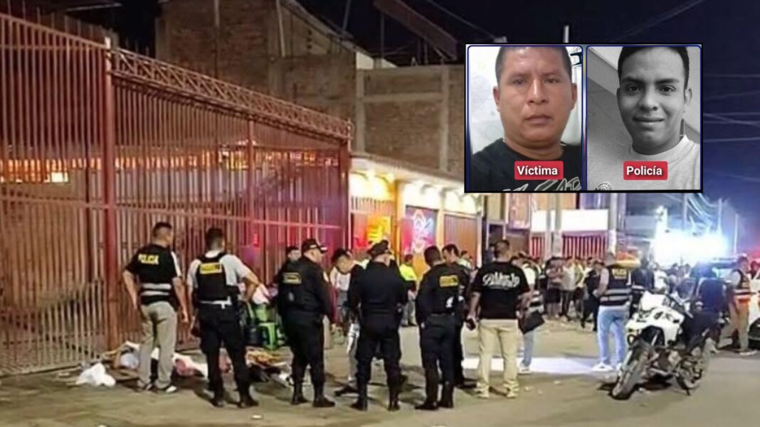 Sullana: sicarios asesinan a policía y empresario usando balas “dum dum”. Foto: Composición.