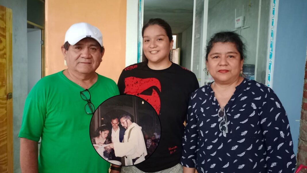 “Mi nombre es una bendición”: ahijada del papa León XIV celebra el primer año de su pontificado. Foto: Composición Reporteros 365.