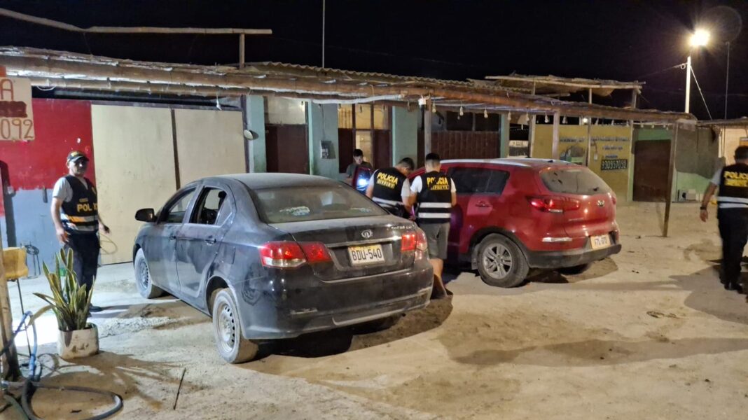 Piura: “Los Polleros” robaban vehículos en Lima y los llevaban a Sechura para presuntos robos, extorsiones y sicariato. Foto: Cortesía.