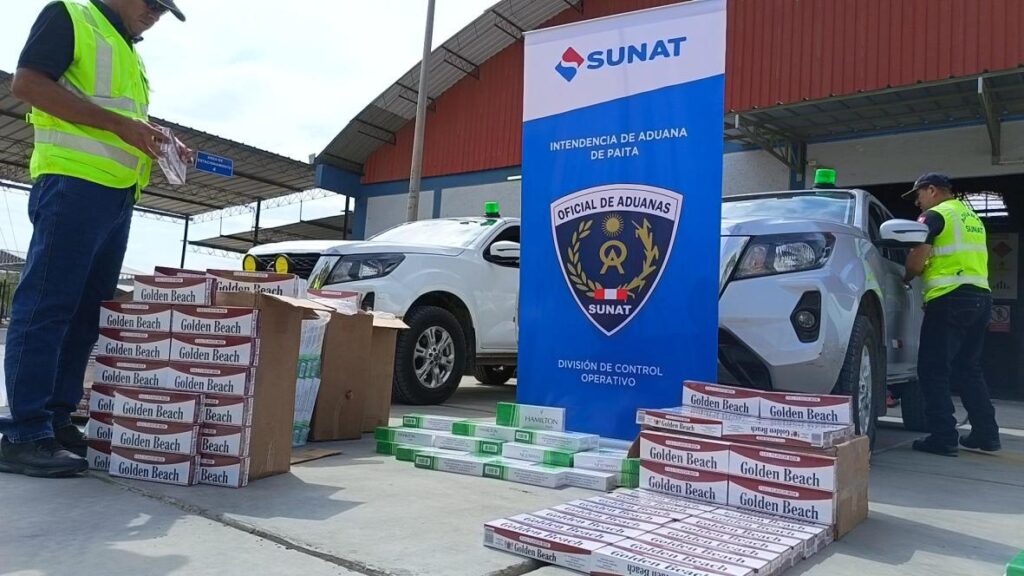 Piura: decomisan mercancías de contrabando y piratería valorizadas en más de S/ 3.1 millones. Difusión. 
