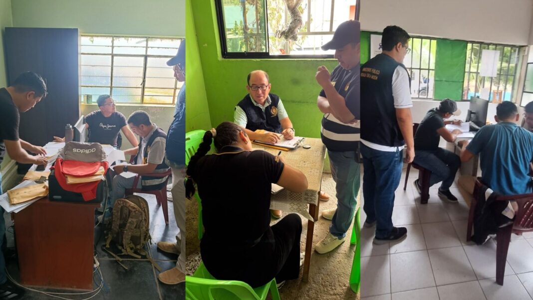 Piura: detienen a tres policías acusados de recibir una presunta coima para favorecer a investigados por violación. Foto: Composición.